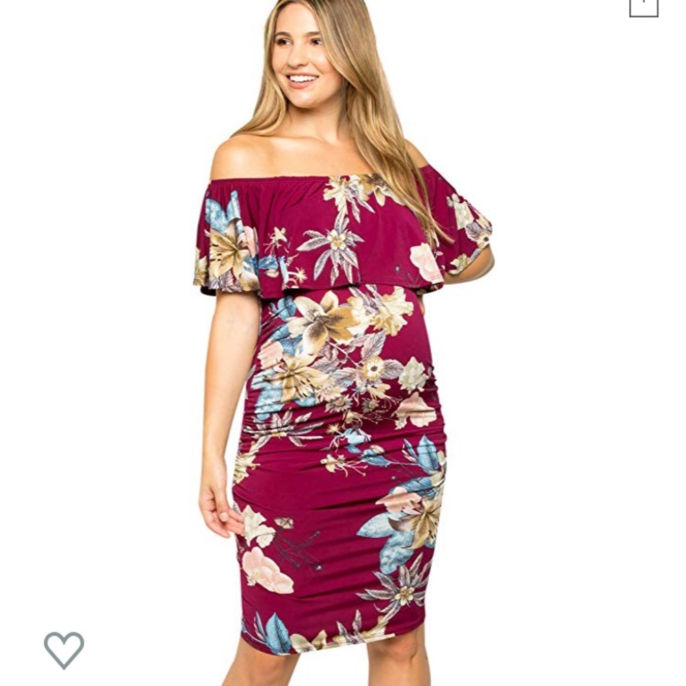 Floral Maternity Dress